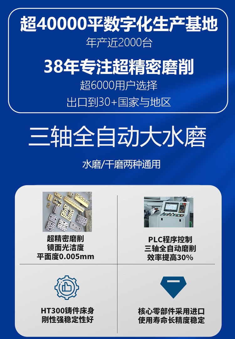 大型平面磨床大水磨
