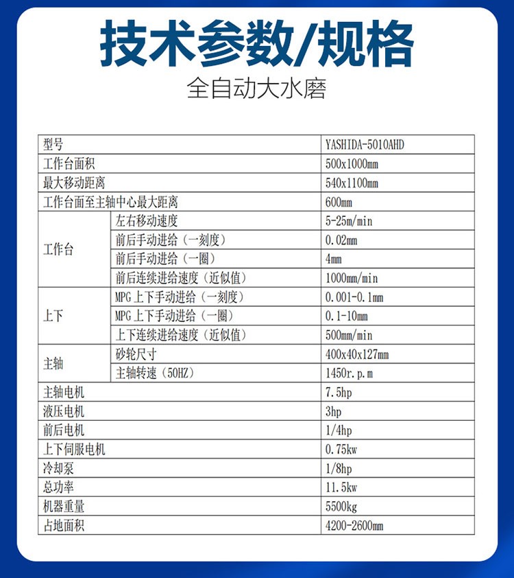 大型平面磨床大水磨